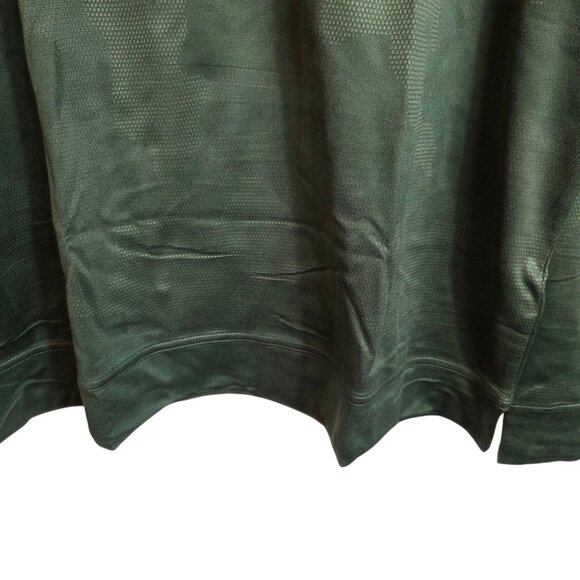 Kirkland Pullover Mens XL Green Camo Quarter Zip Sweater Performance Recycled - Picture 5 of 14